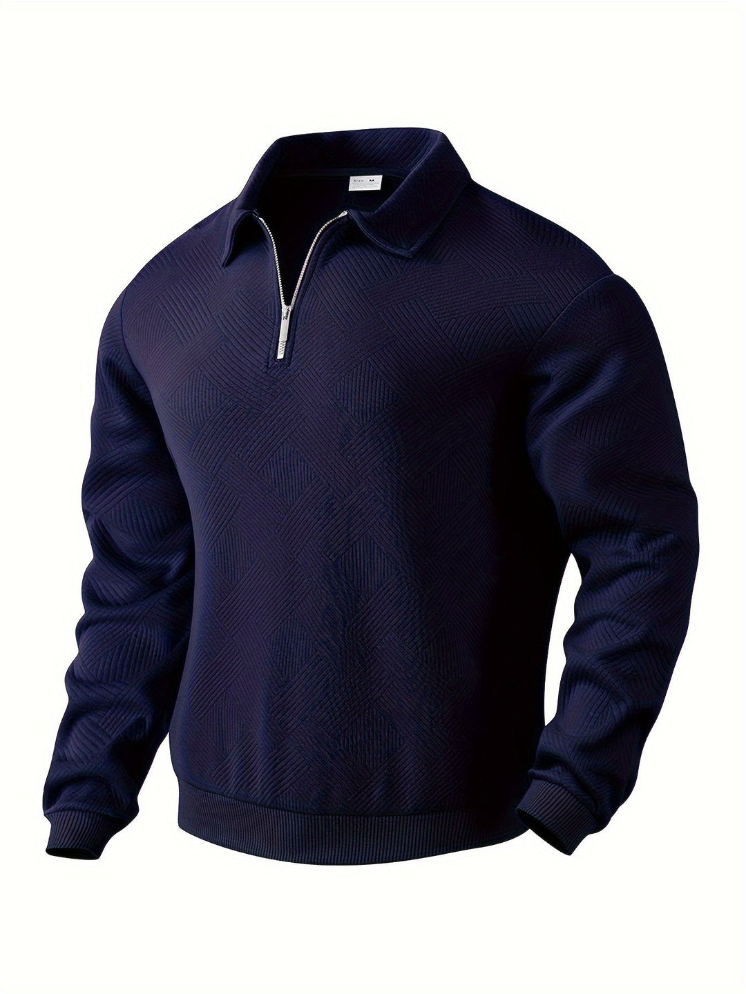 Maglione con motivo a cerniera