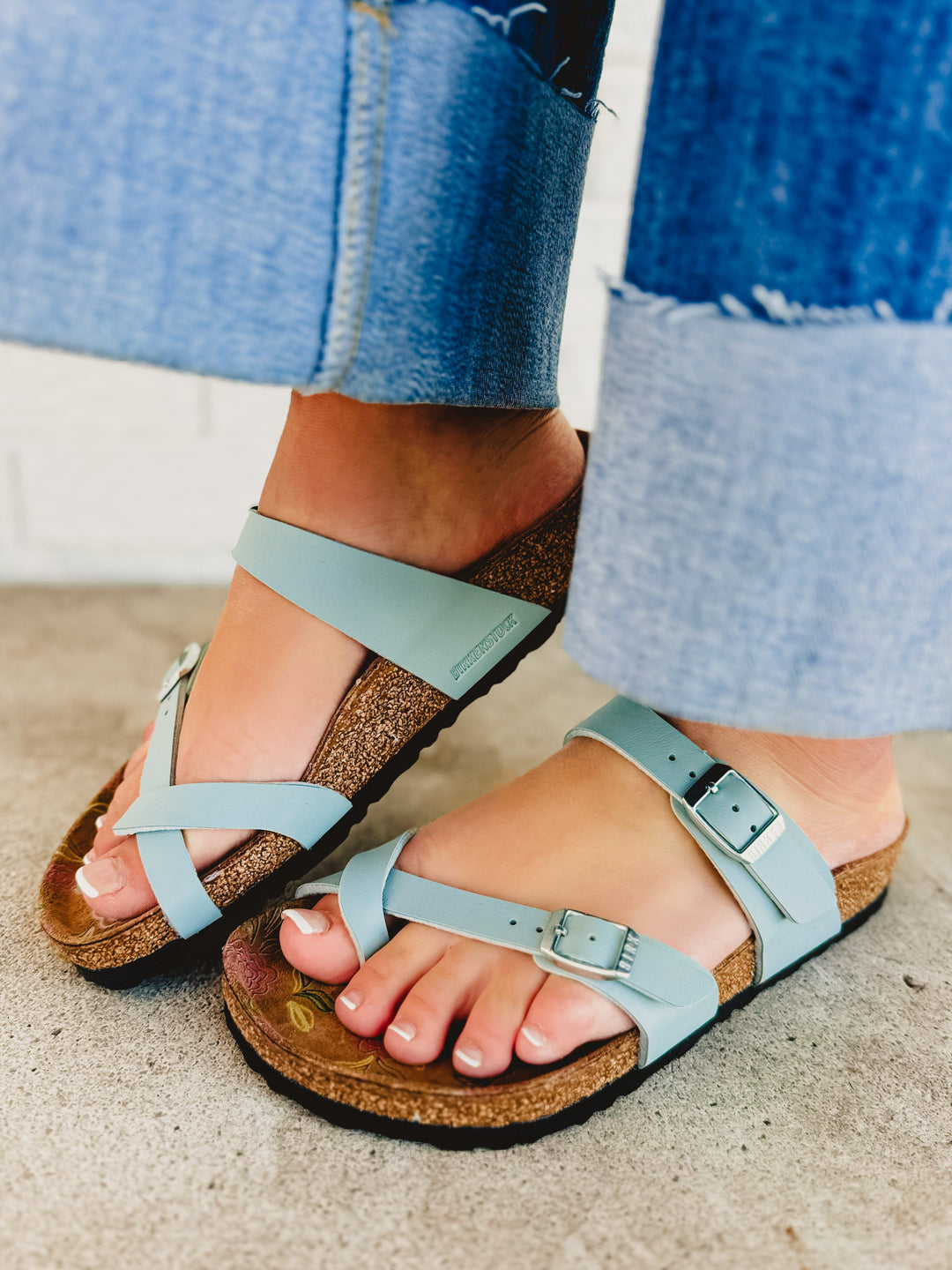 Sandalo Birkenstock Mayari Birko-Flor - Pure Sage