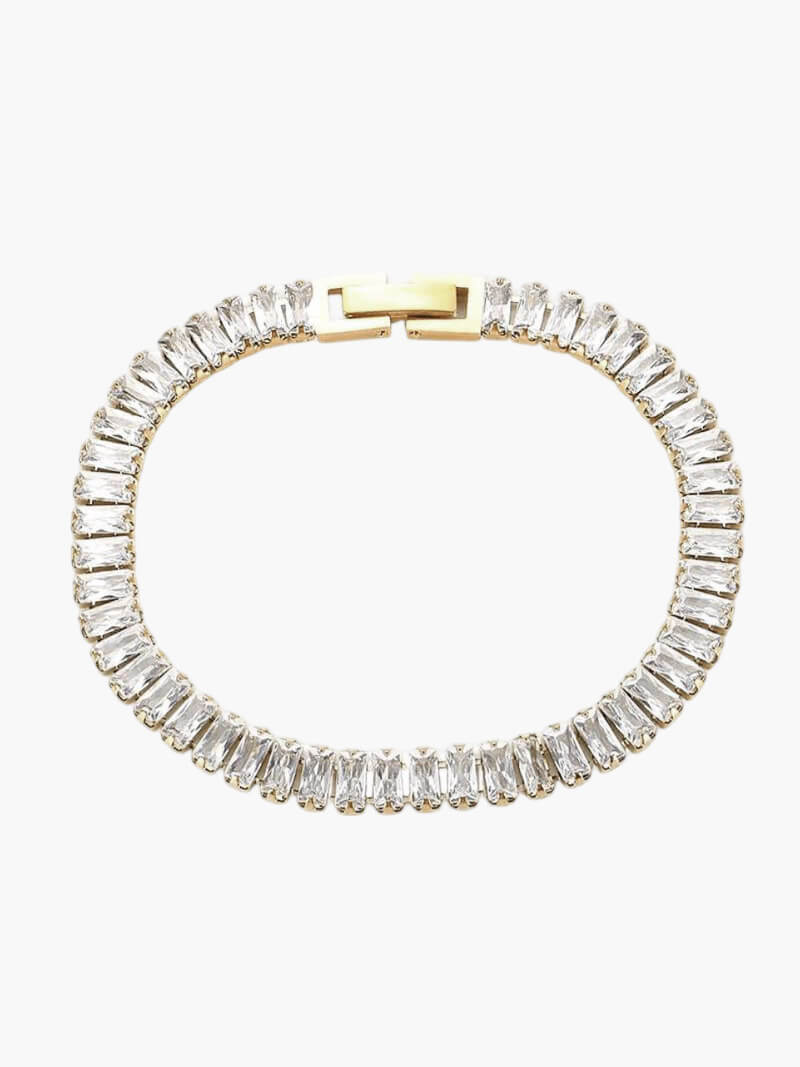 Freya - Baguette Rivière Bracelet