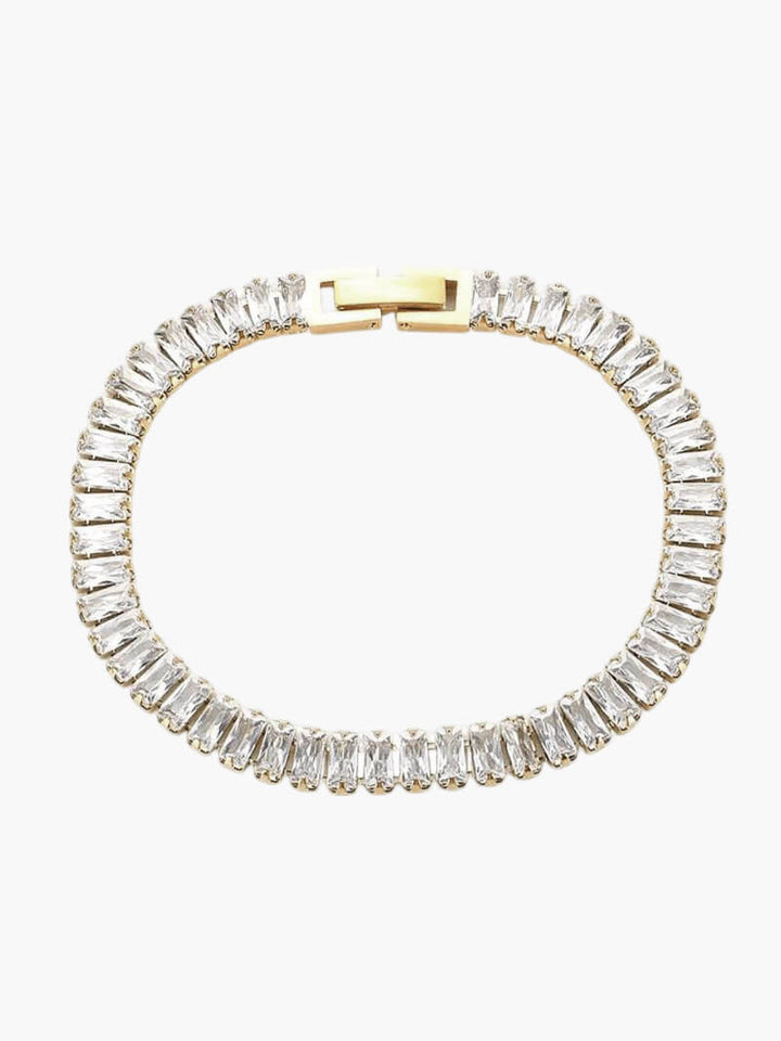 Freya - Baguette Rivière Bracelet
