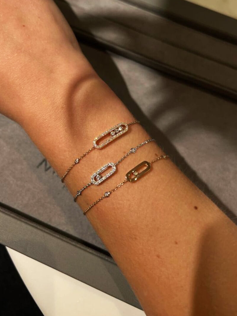 Audrey - Bracciale Floating Stone