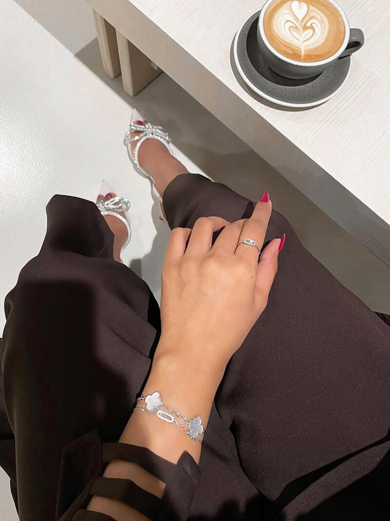 Audrey - Bracciale Floating Stone