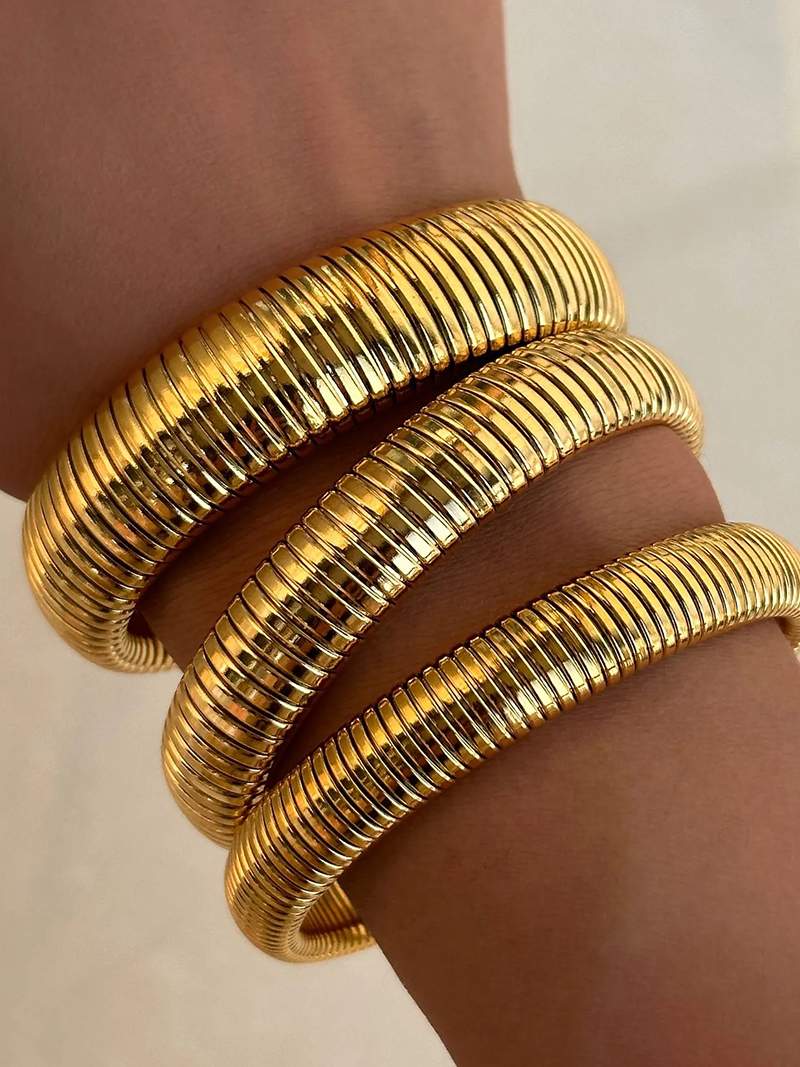 Aria - Bracciale rigido a coste