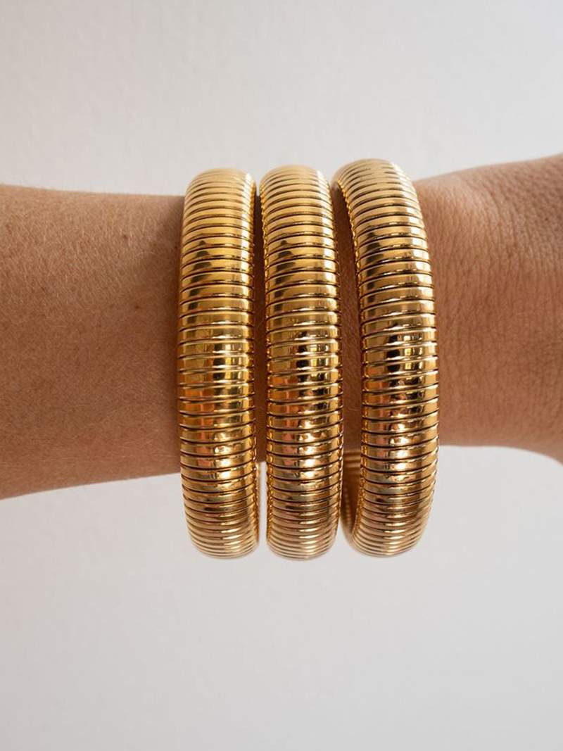 Aria - Bracciale rigido a coste