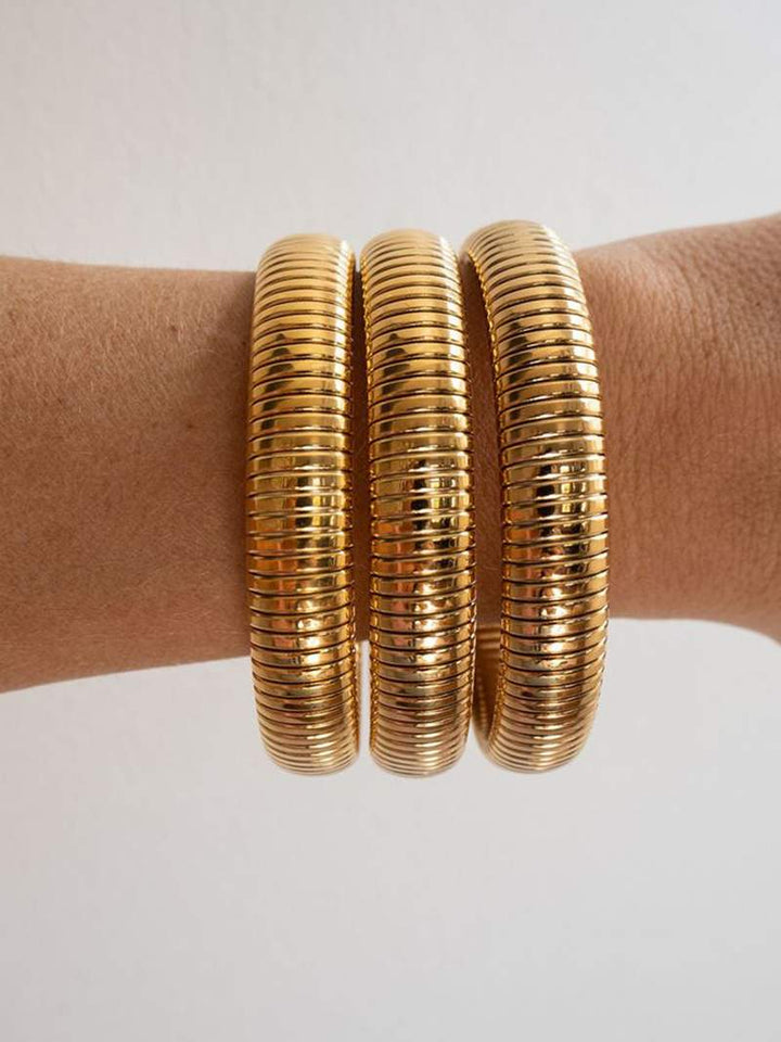 Aria - Bracciale rigido a coste
