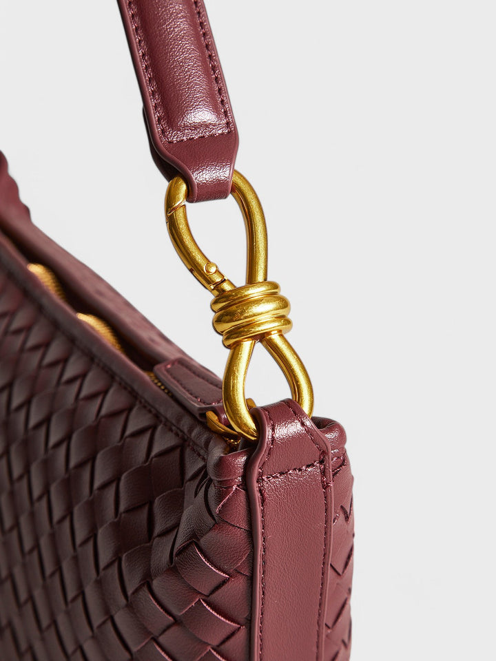 Annabelle - Borsa a spalla Burgundy Chic