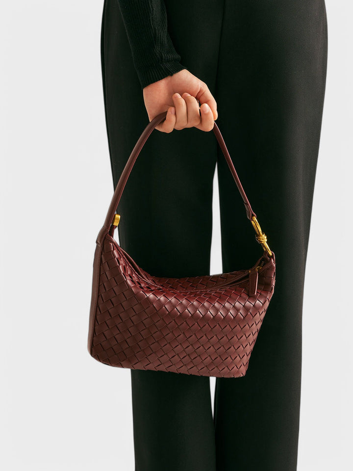Annabelle - Borsa a spalla Burgundy Chic