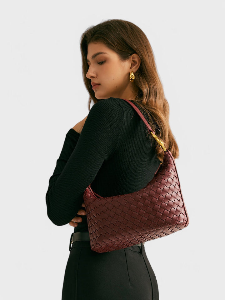 Annabelle - Borsa a spalla Burgundy Chic