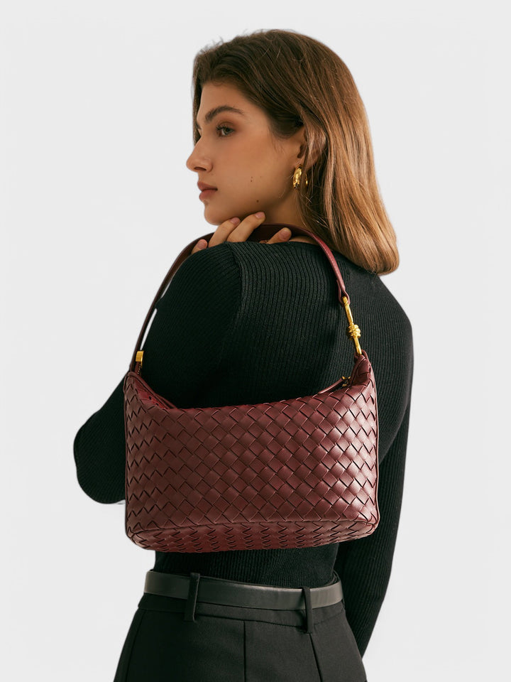 Annabelle - Borsa a spalla Burgundy Chic