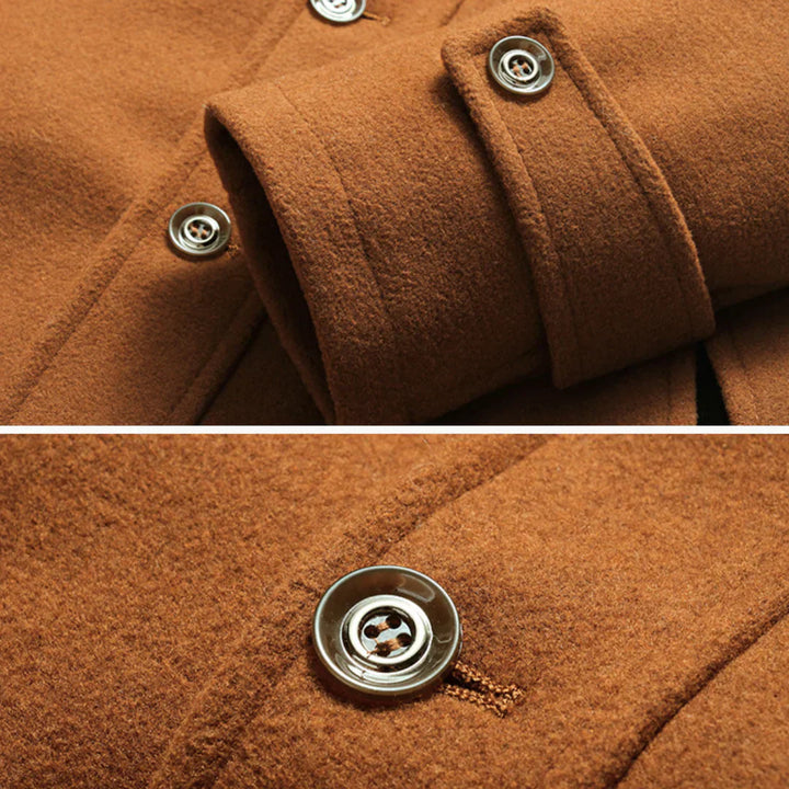 Cappotto in misto lana senza tempo