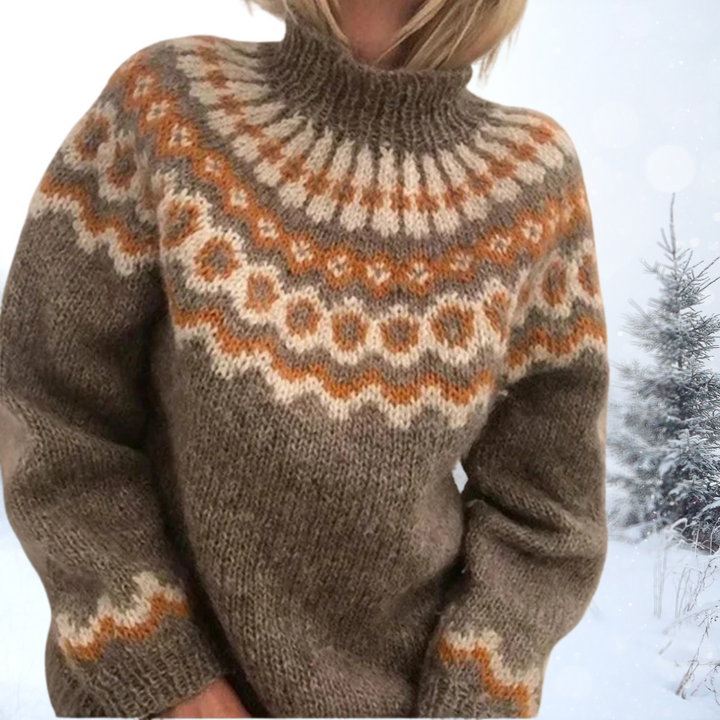 Maglione morbido colorato