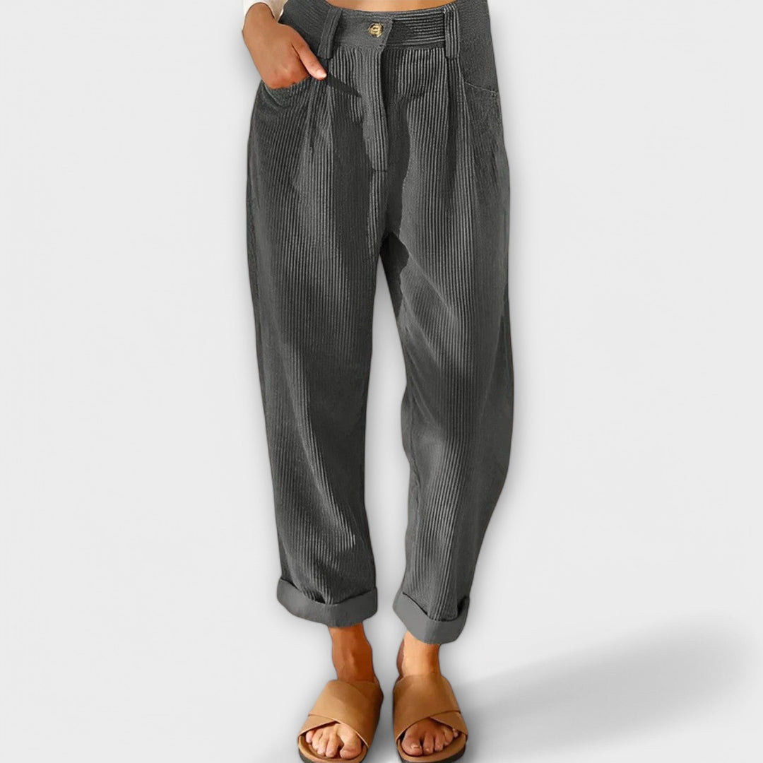 Poppy - Modern Corduroy Trousers