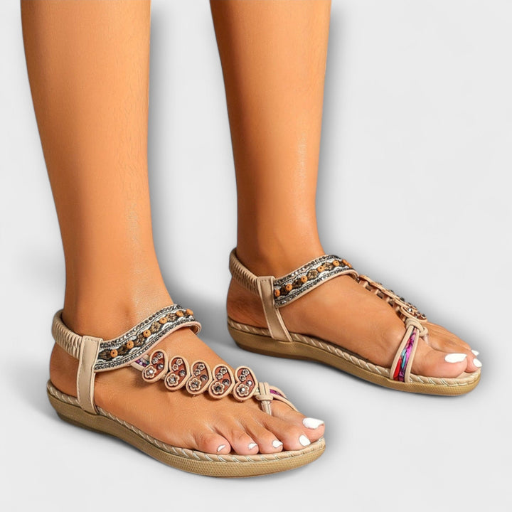 Apollonia - Sandali boho con infradito