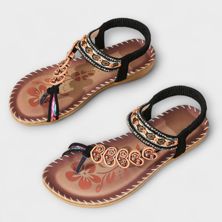 Apollonia - Sandali boho con infradito