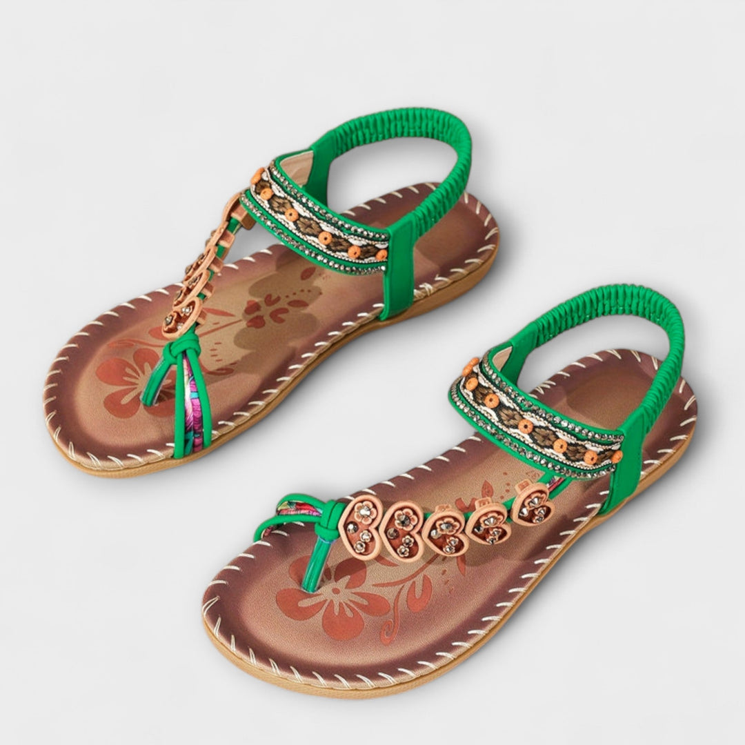 Apollonia - Sandali boho con infradito