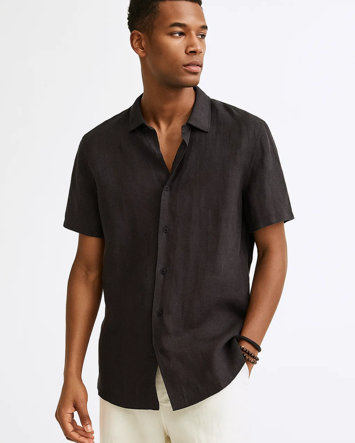 Ryan - Camicia con colletto aperto