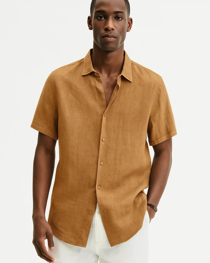Ryan - Camicia con colletto aperto