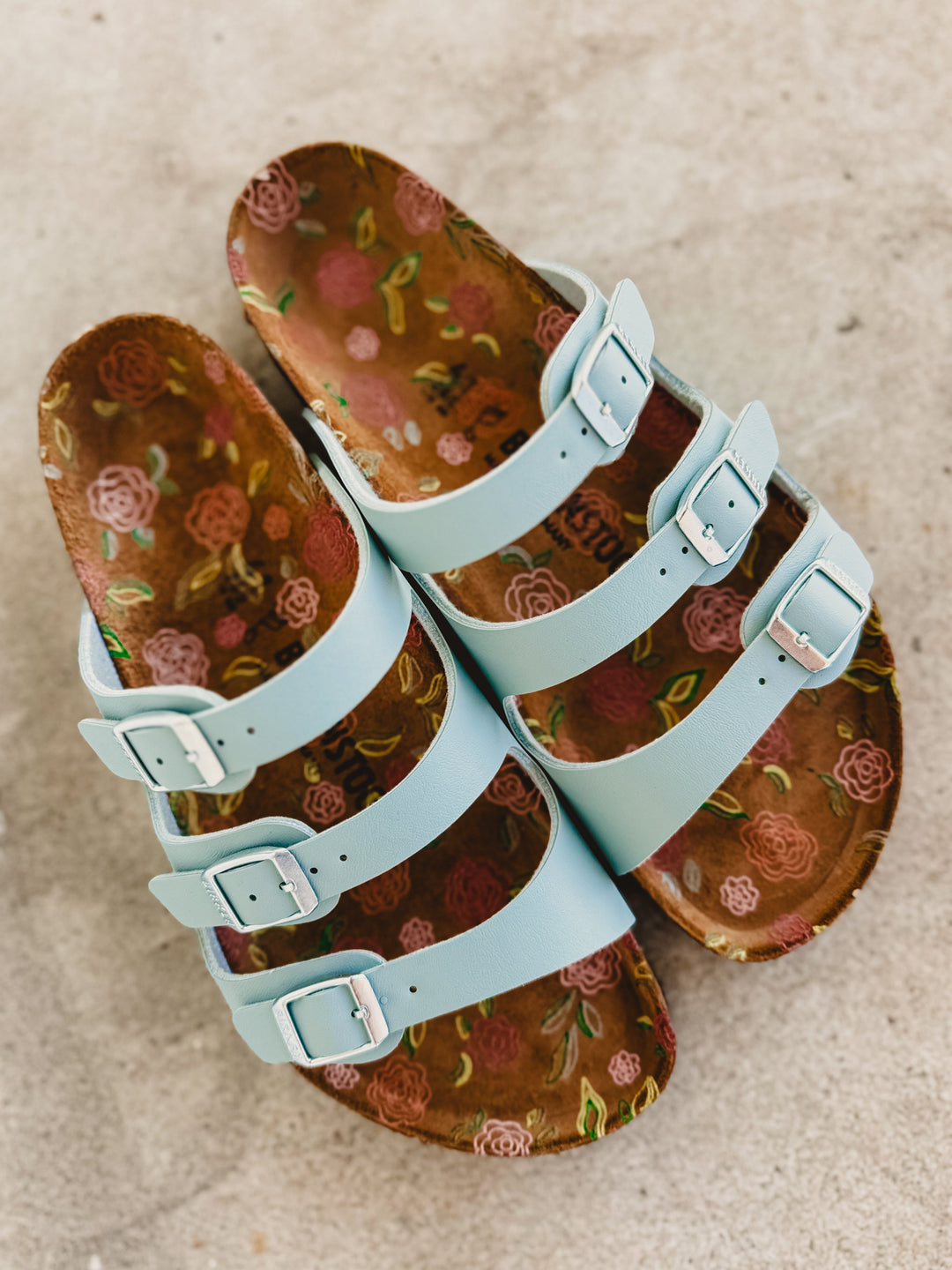 Sandalo Birkenstock Florida Birko-Flor - Pure Sage