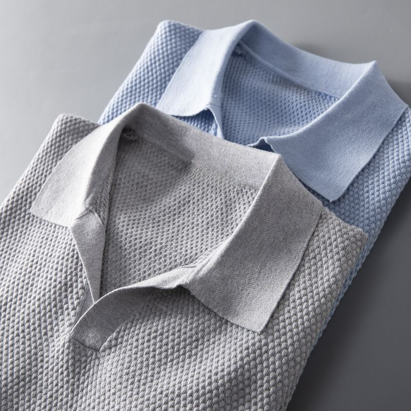 Elegante polo a maniche corte