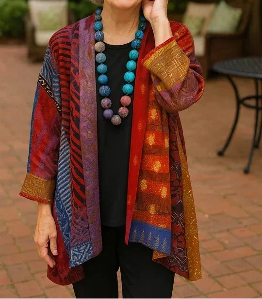 Astrid | Cardigan elegante drappeggiato