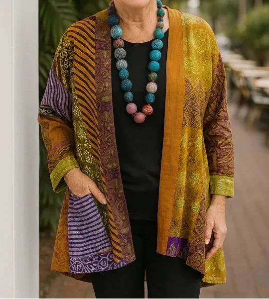 Astrid | Cardigan elegante drappeggiato