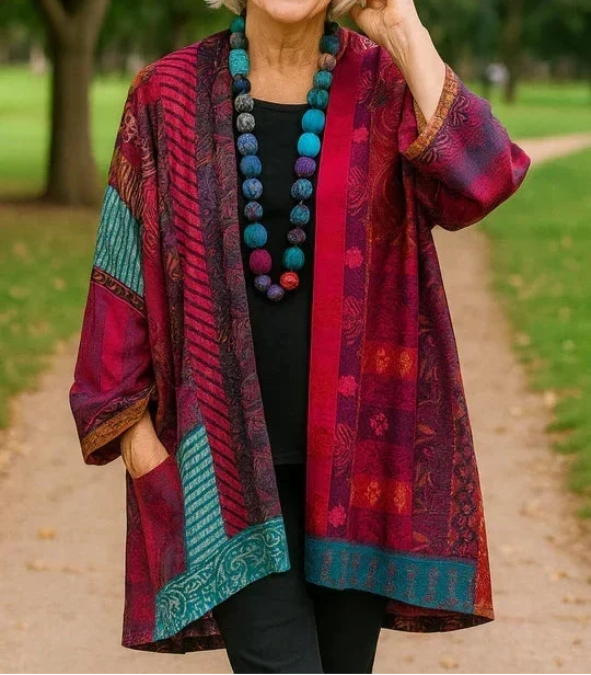 Astrid | Cardigan elegante drappeggiato