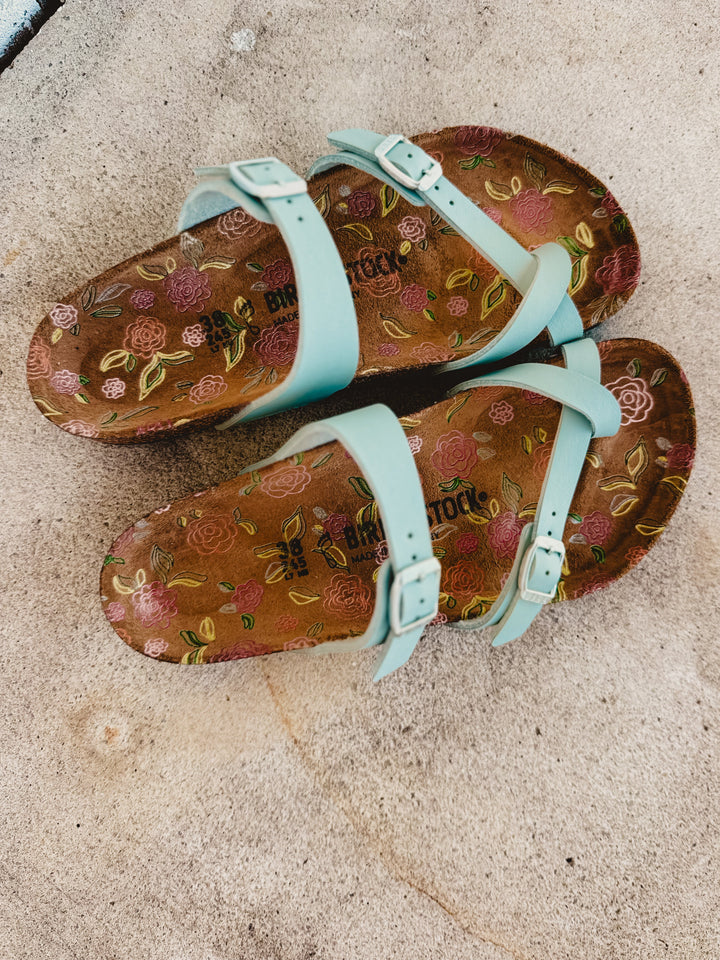 Sandalo Birkenstock Mayari Birko-Flor - Pure Sage