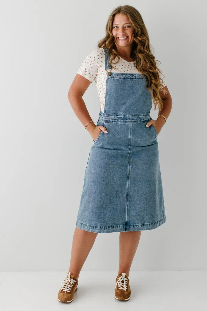 Hallie Denim Overalls