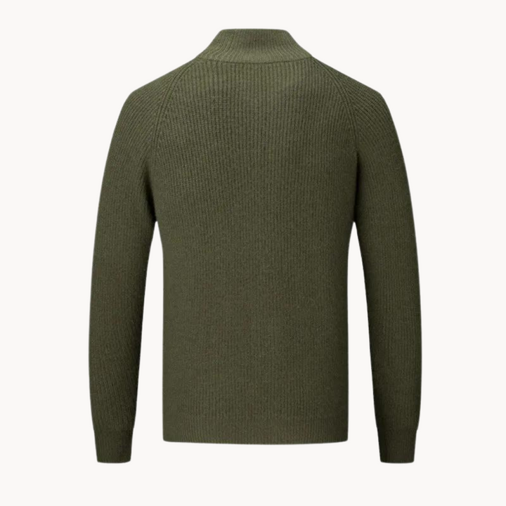 Ethan - Giacca in maglia con zip