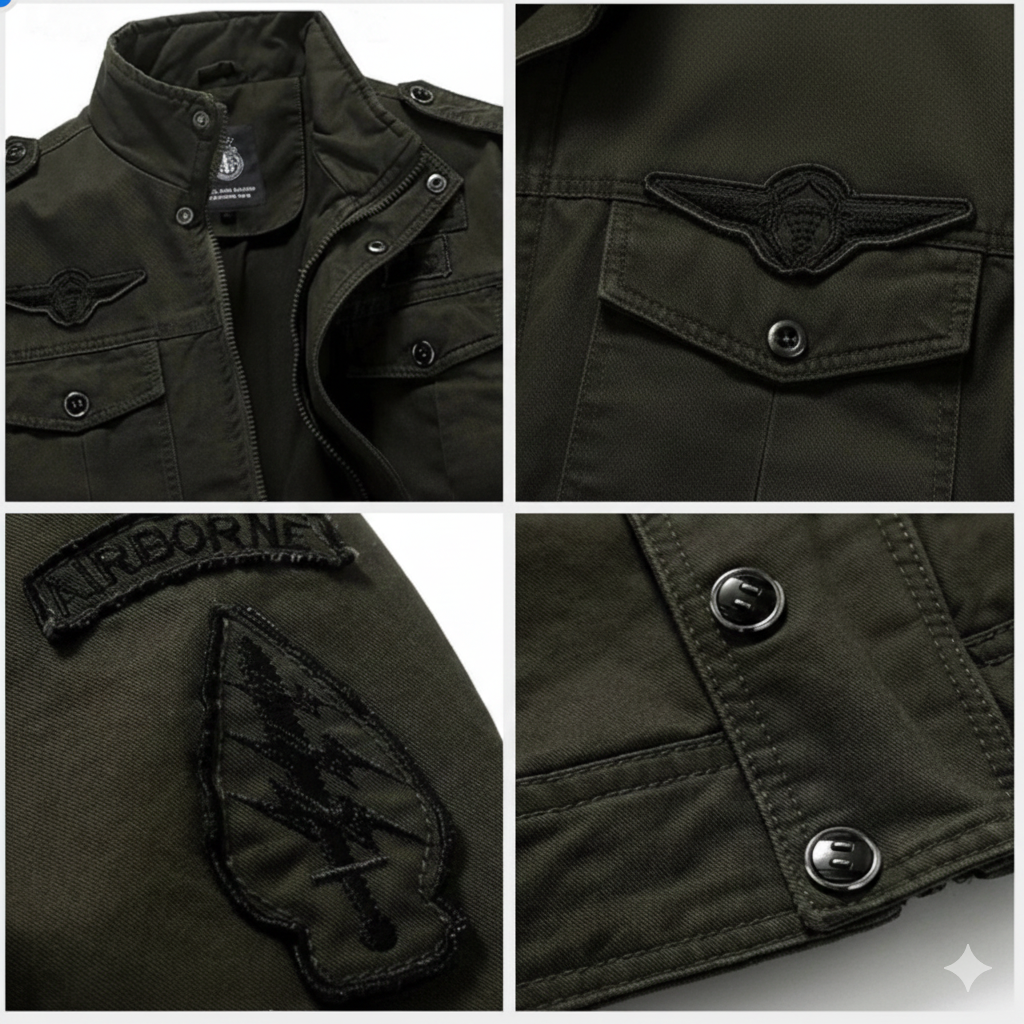 FREDERICK  | GIACCA MILITARE STRUTTURATA
