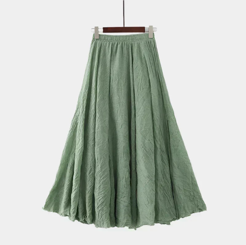 Elegante gonna a vita alta