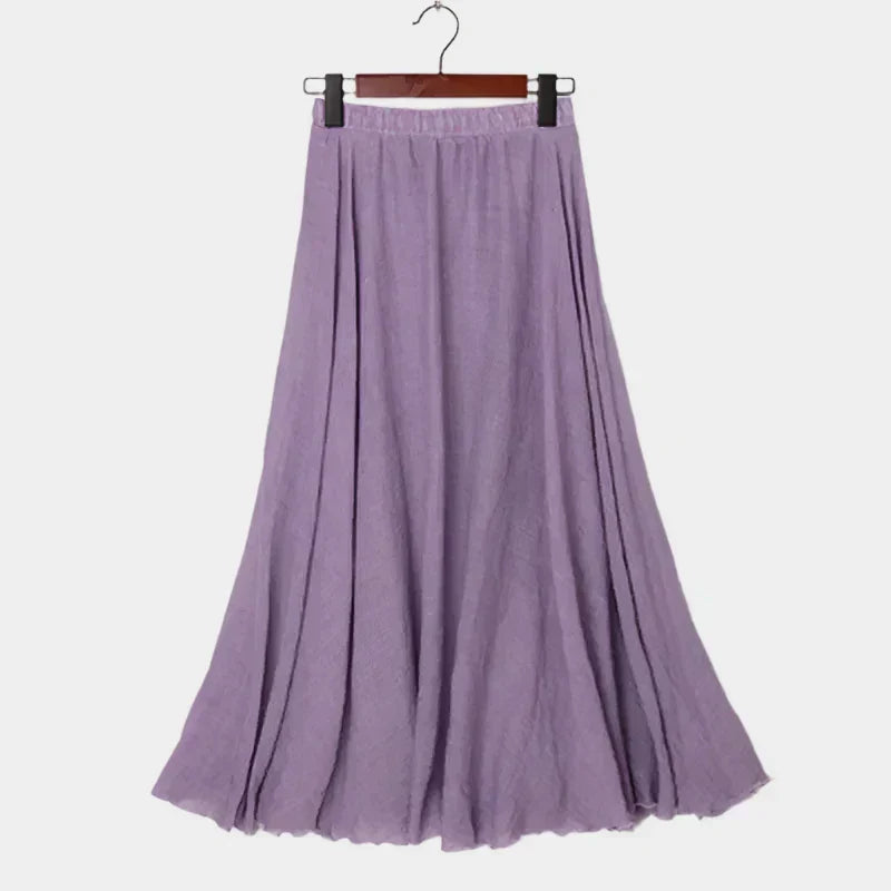 Elegante gonna a vita alta