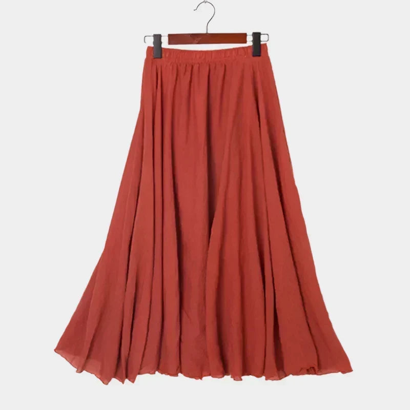 Elegante gonna a vita alta
