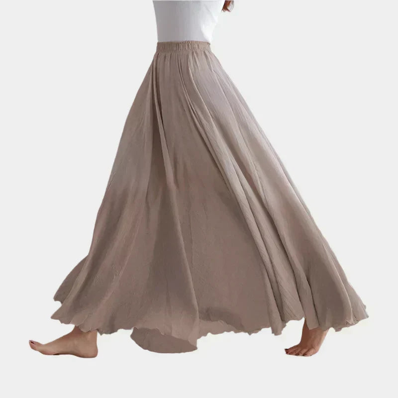 Elegante gonna a vita alta