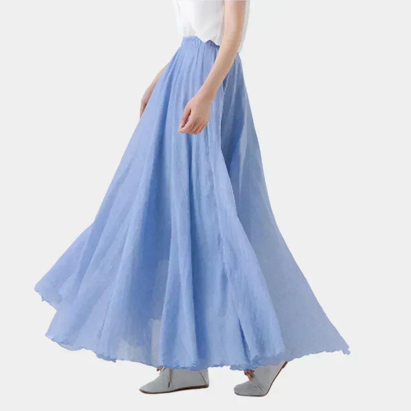 Elegante gonna a vita alta