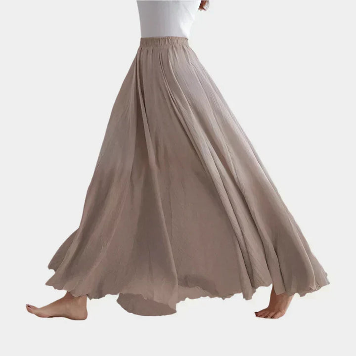 Elegante gonna a vita alta