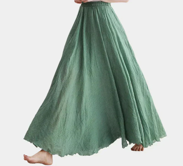 Elegante gonna a vita alta