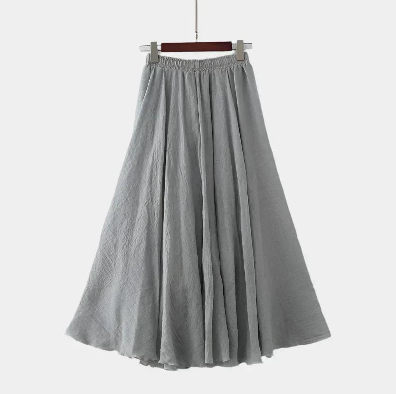 Elegante gonna a vita alta