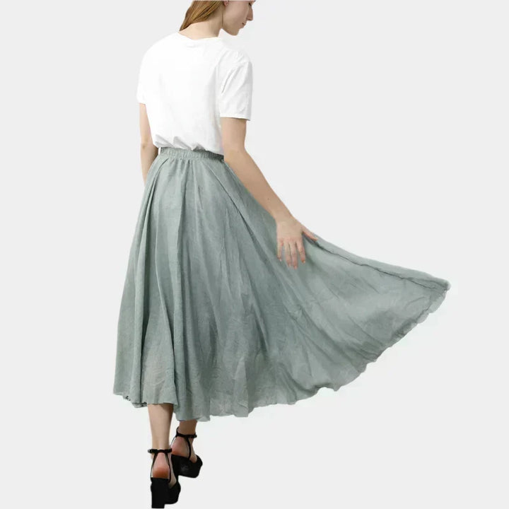 Elegante gonna a vita alta