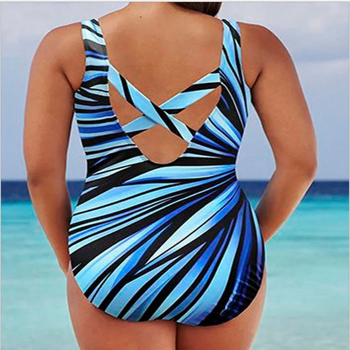 Vionna™ | Monokini push-up a righe per un look estivo femminile