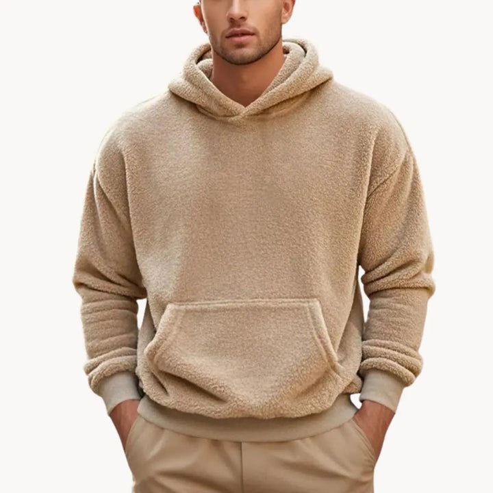 Carter - Maglione con cappuccio in misto pile