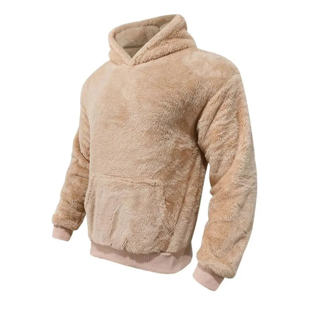 Carter - Maglione con cappuccio in misto pile