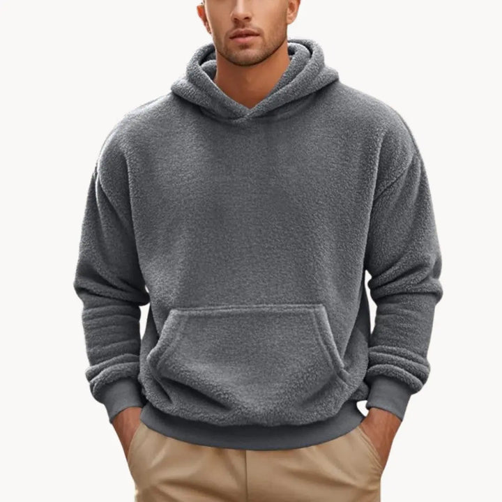 Carter - Maglione con cappuccio in misto pile