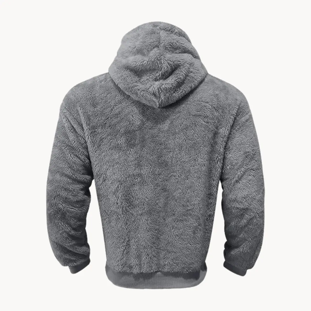 Carter - Maglione con cappuccio in misto pile