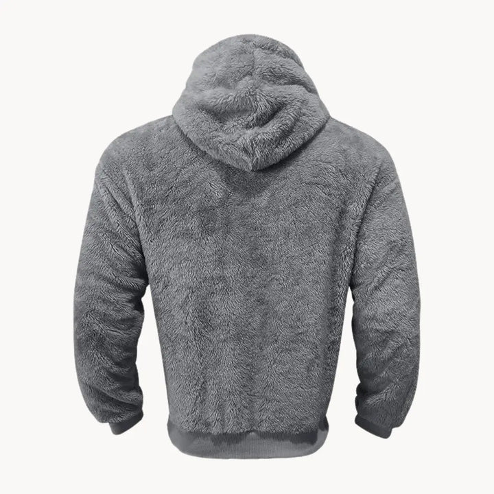Carter - Maglione con cappuccio in misto pile