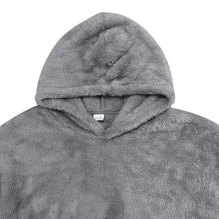 Carter - Maglione con cappuccio in misto pile