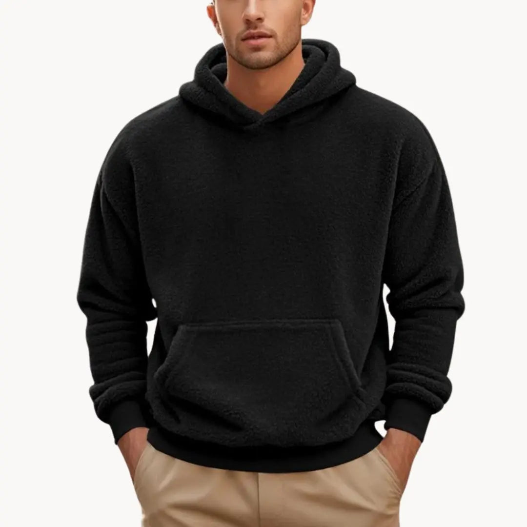 Carter - Maglione con cappuccio in misto pile