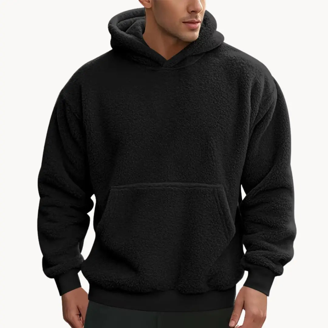 Carter - Maglione con cappuccio in misto pile