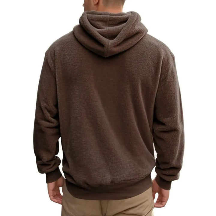 Carter - Maglione con cappuccio in misto pile