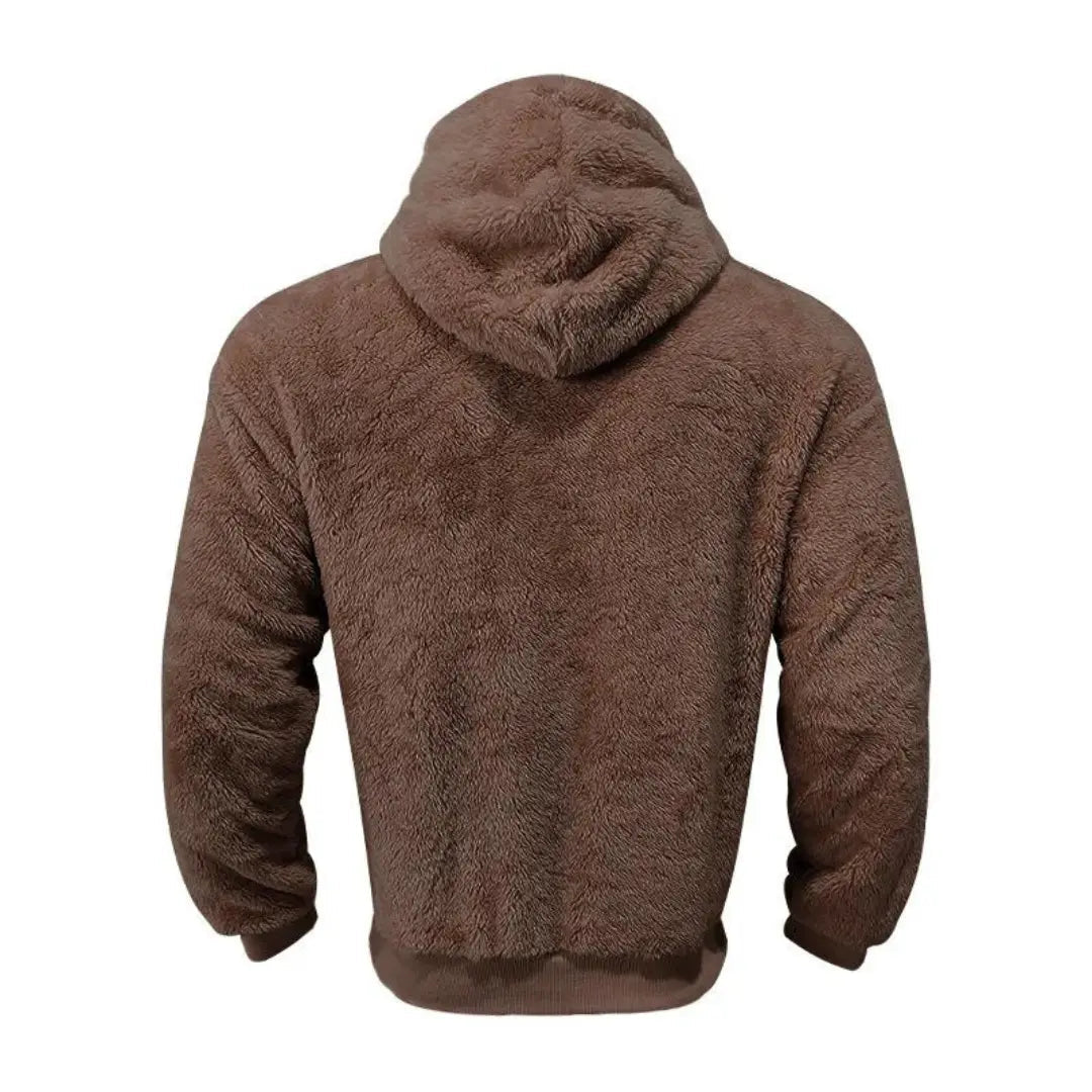 Carter - Maglione con cappuccio in misto pile